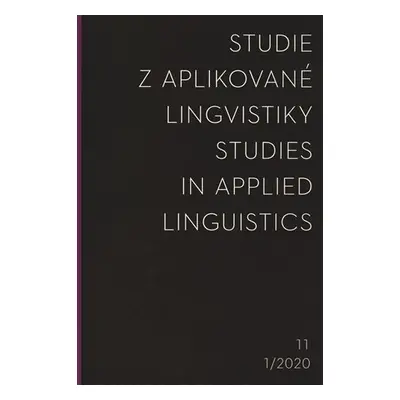 Studie z aplikované lingvistiky 1/2020