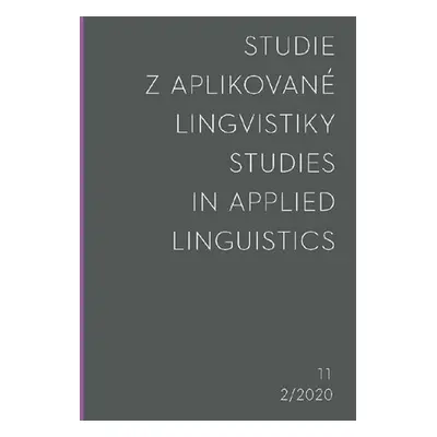 Studie z aplikované lingvistiky 2/2020