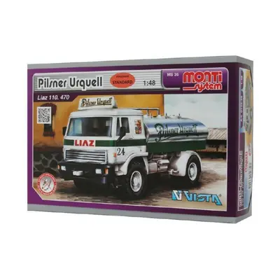 Stavebnice Monti System MS 36 Pilsner Urquell Liaz 1:48 v krabici 22x15x6cm