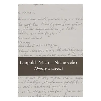 Nic nového - Leopold Peřich