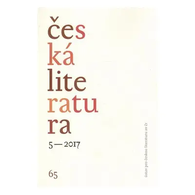 Česká literatura 5/2017