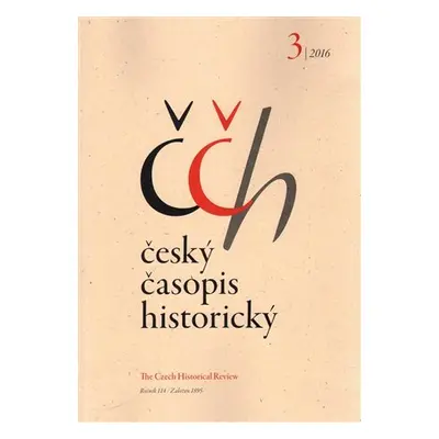 Český časopis historický 3/2016