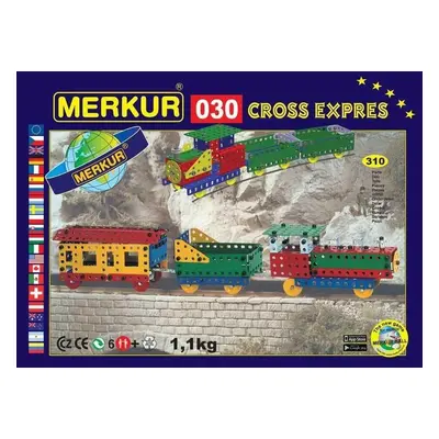 Merkur 030 Cross expres 310 dílů, 10 modelů