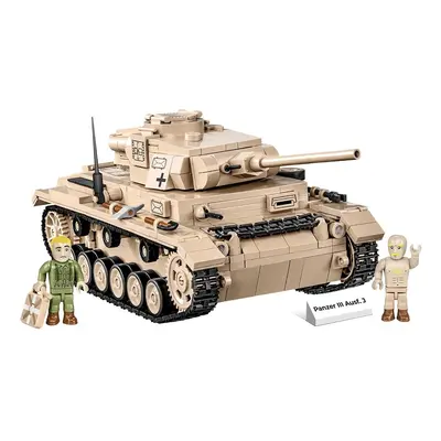 COBI 2562 II WW Panzer III Ausf J, 2 v 1, 780 k, 2 f