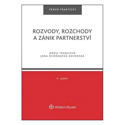 Rozvody, rozchody a zánik partnerství - Marie Francová