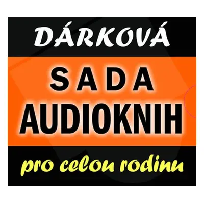 Dárková sada audioknih pro celou rodinu - 5 D - interpreti Různí