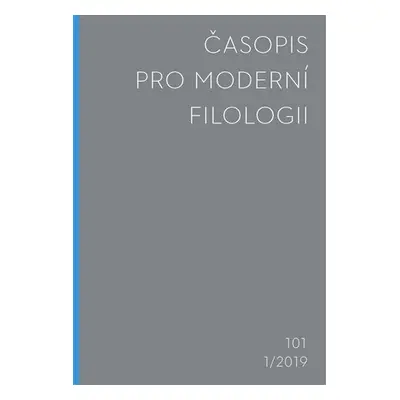 Časopis pro moderní filologii 2019/1