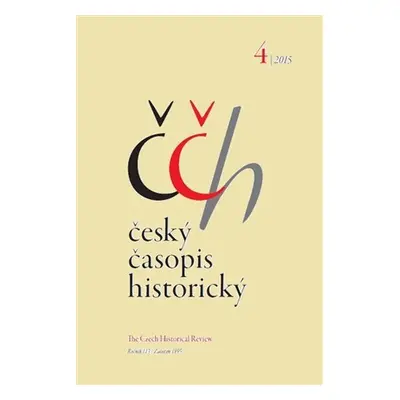 Český časopis historický 4/2015