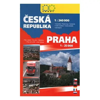 Autoatlas ČR + Praha A5 / 1:240 000