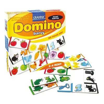 DOMINO barvy - Mé první hry 2-4 roky