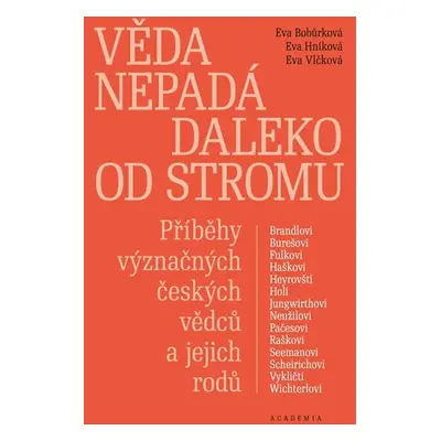 Věda nepadá daleko od stromu - Příběhy význačných českých vědců a jejich rodů - Eva Bobůrková