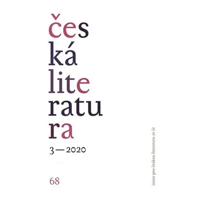 Česká literatura 3/2020