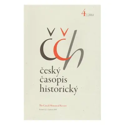 Český časopis historický 4/2014