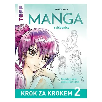 Manga krok za krokem 2 - Cvičebnice - Gecko Keck