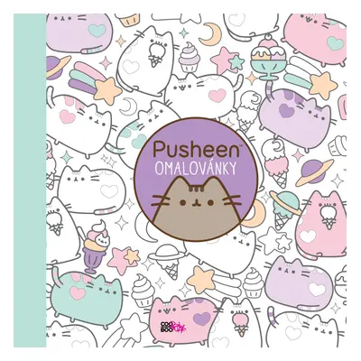 Pusheen - omalovánky, 1. vydání - Claire Belton