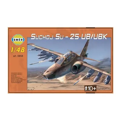 Model Suchoj SU-25 UB/UBK v krabici 35x22x5cm