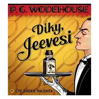 Díky, Jeevesi - CD (Čte Radek Valenta) - Pelham Grenville Wodehouse