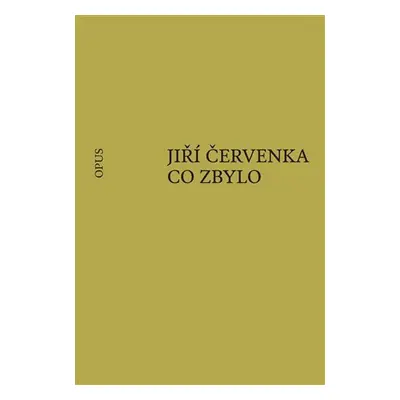 Co zbylo - Jiří Červenka