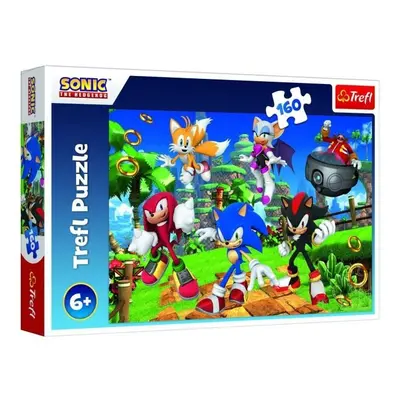 Puzzle Sonic a jeho přátelé 160 dílků