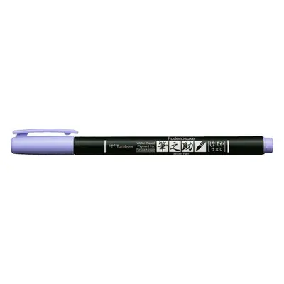 Tombow Štětcový fix Fudenosuke pastel - pastelově levandulový (také pro černý papír)