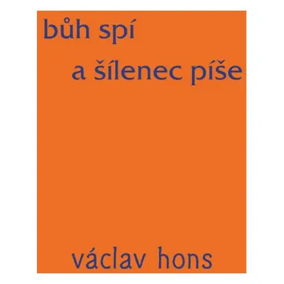 Bůh spí a šílenec píše - Václav Hons