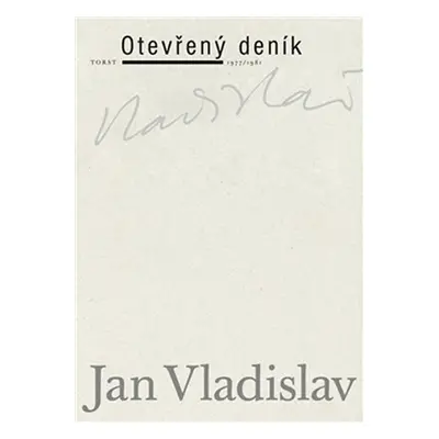 Otevřený deník - Jan Vladislav