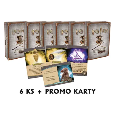 Harry Potter: Boj o Bradavice - Obrana proti černé magii (6ks + promo)