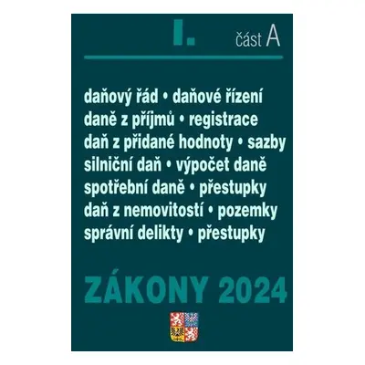 Zákony I A/2024 Daňové zákony