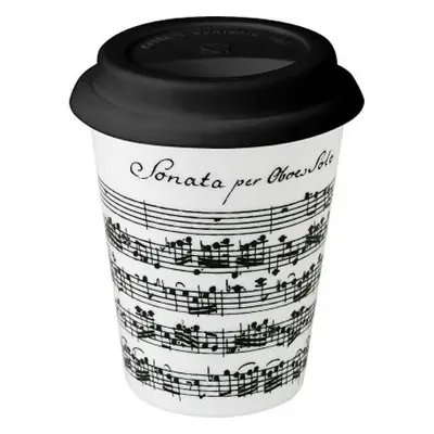 Hrnek Coffee to go - Vivaldi Libretto / Bílý