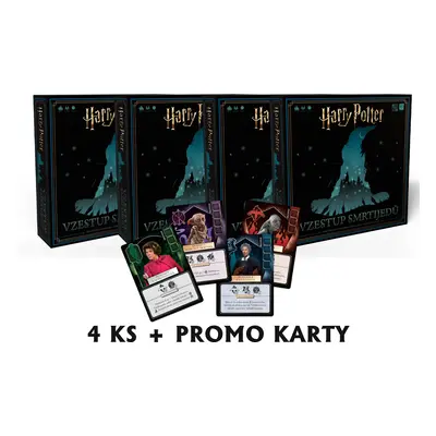 Harry Potter: Vzestup Smrtijedů (4ks + promo)