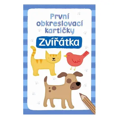 První obkreslovací kartičky - Zvířátka