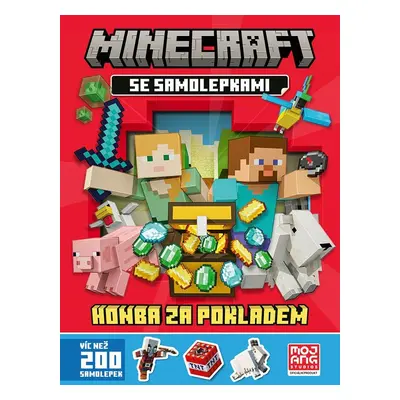 Minecraft - Honba za pokladem se samolepkami - Kolektiv autorů