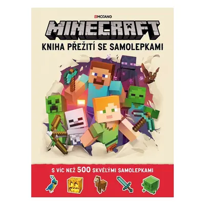 Minecraft - Kniha přežití se samolepkami, 3. vydání - kolektiv.