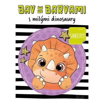 Bav se barvami s milými dinosaury