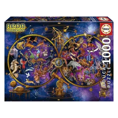 Puzzle svítící Souhvězdí 1000 dílků