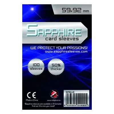 Sapphire Blue - 100x Standard European (59x92mm)