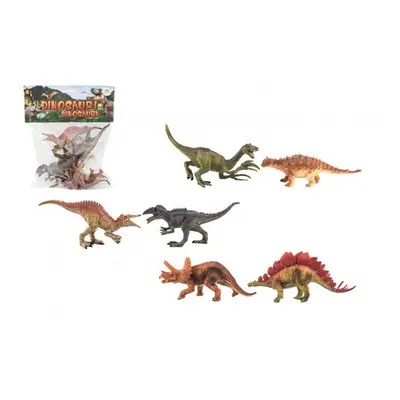 Dinosaurus plast 15-16cm 6ks v sáčku