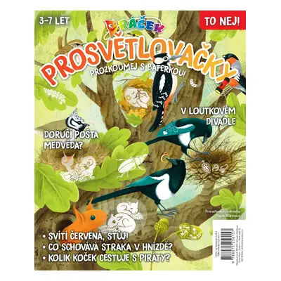 Dráček speciál - Prosvětlovačky: Ptáčci & to nej! Prozkoumej s baterkou! - Magda Andresová