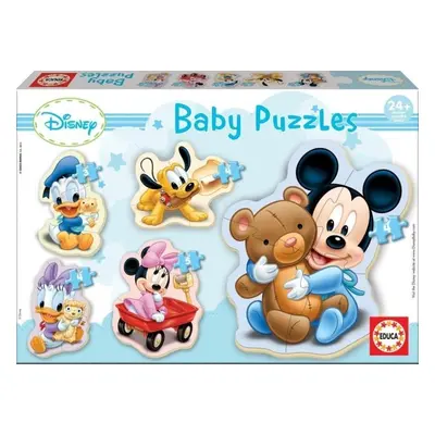 Baby puzzle Miminka Disney 5v1 (3-5 dílků)