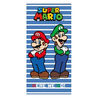 Dětská osuška Super Mario a Luigi