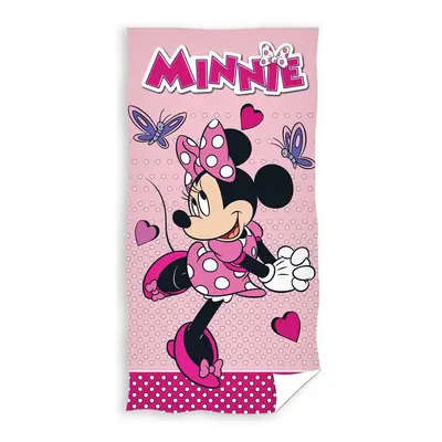 Dětská osuška Minnie slečna Zamilovaná