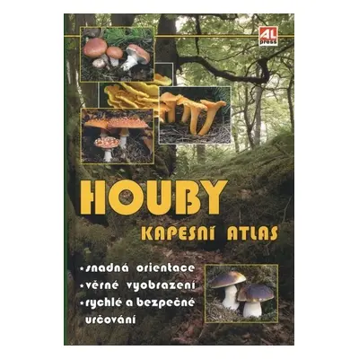 Houby - kapesní atlas - Vladimír Antonín