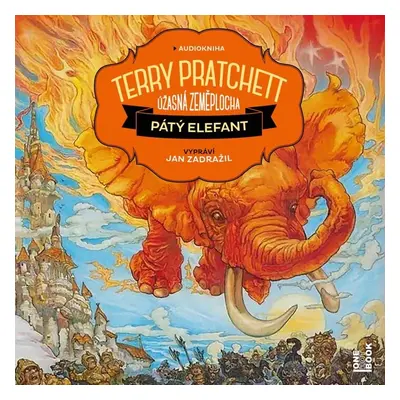 Pátý elefant - Úžasná zeměplocha - CDmp3 (Čte Jan Zadražil) - Terry Pratchett