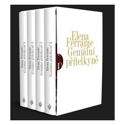 Geniální přítelkyně BOX 1-4, 4. vydání - Elena Ferrante