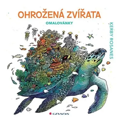 Ohrožená zvířata - Omalovánky - Kerby Rosanes