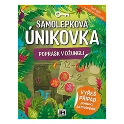 Samolepková únikovka Poprask v džungli