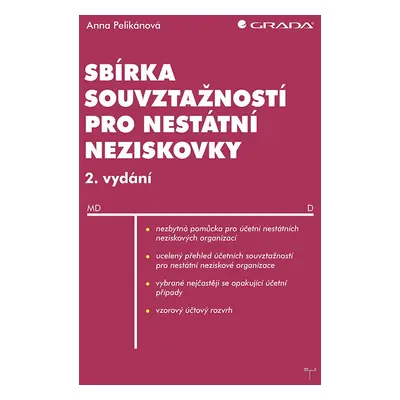 Sbírka souvztažností pro nestátní neziskovky, 2. vydání - Anna Pelikánová