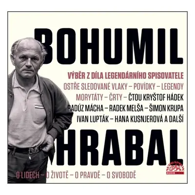 Výběr z díla legendárního spisovatele - CDmp3 - Bohumil Hrabal