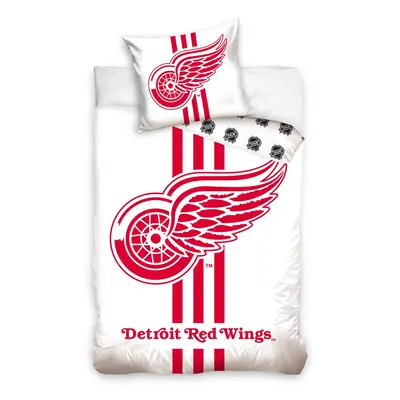 Hokejové povlečení NHL Detroit Red Wings White