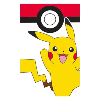 Dětská osuška Pokémon Pokéball a Pikachu